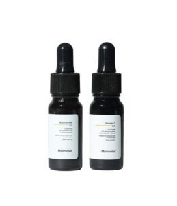 Minimalist Niacinamide 10% + Vitamin C 10% Face Serum Combo